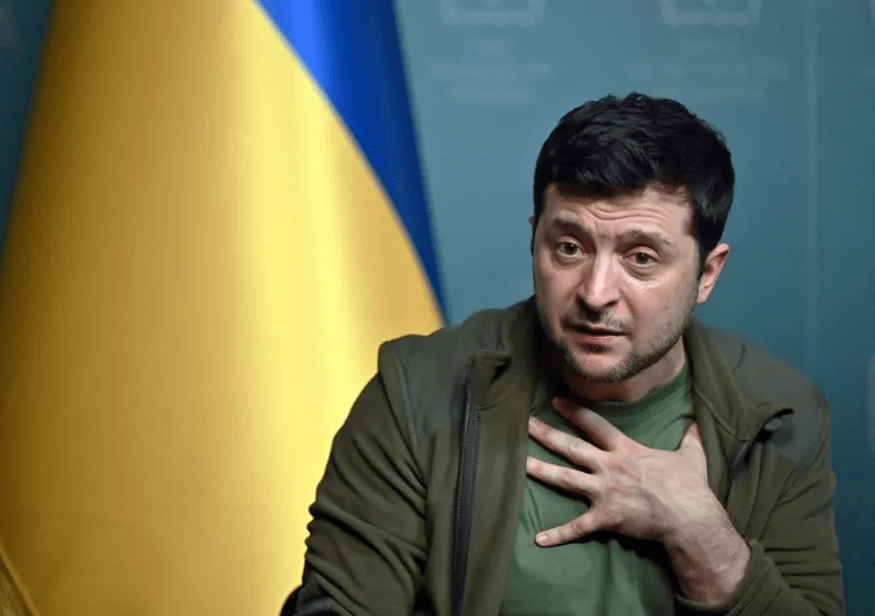 Viral-video von krieg Präsident Zelensky ?! erscheint erschöpft Zu Sein